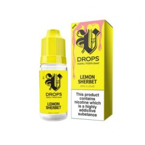 LEMON SHERBET 6 X 10ML E-LIQUID BY V DROPS