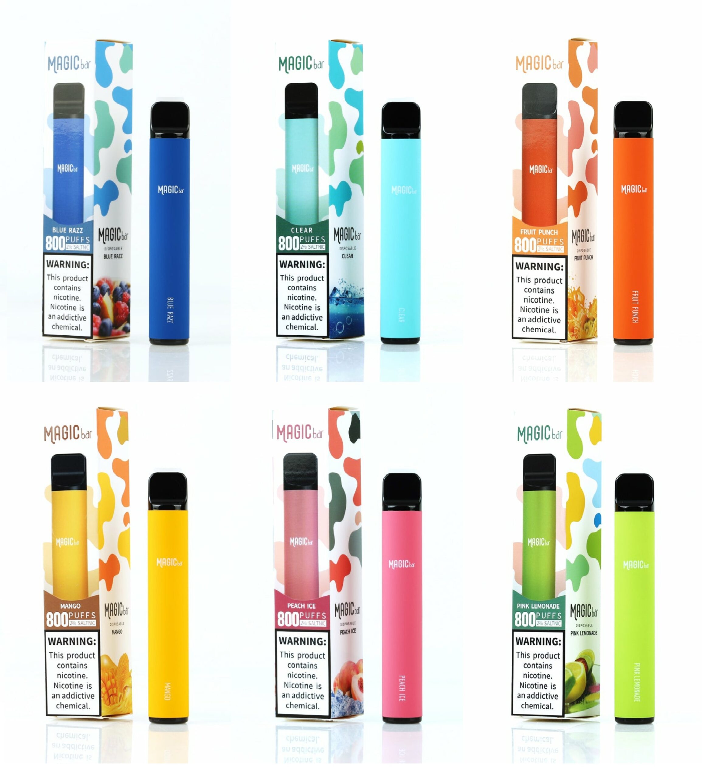 Buy MAGIC BAR 600 DISPOSABLE POD DEVICE 20MG PACK OF 10 ECig Clouds