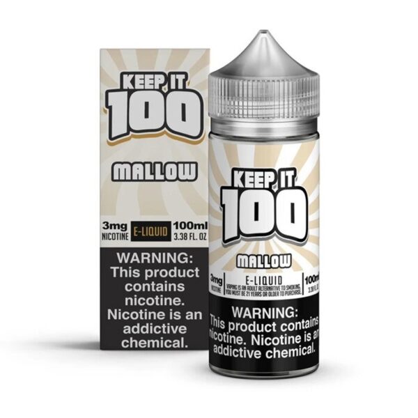 MALLOW 100ML E-LIQUID KEEP IT 100