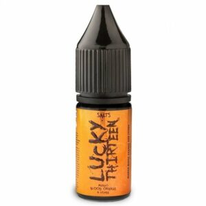 MANGO BLOOD ORANGE & LYCHEE NIC SALT 10ML BY LUCKY THIRTEEN