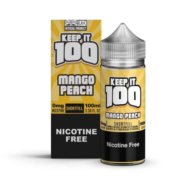 MANGO PEACH 100ML E-LIQUID KEEP IT 100