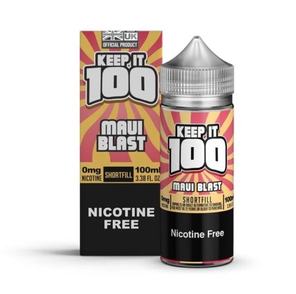 MAUI BLAST 100ML E-LIQUID KEEP IT 100