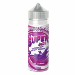 MIDNIGHT BERRY BREEZE (MENTHOL) 100ML E LIQUID SUPER JUICE