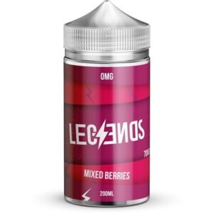 MIXED BERRIES 200ML E LIQUID BY LEGENDS