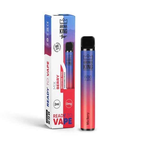 AROMA KING 600 DISPOSABLE VAPE KIT 0MG - Image 14
