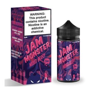 MIXED BERRY E-LIQUID 100ML JAM MONSTER