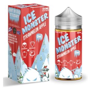 STRAWMELON APPLE E LIQUID 100ML ICE MONSTER