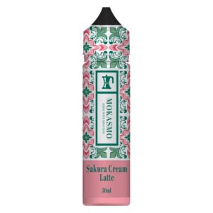 SAKURA CREAM LATTE 50ML E LIQUID MOKASMO 
