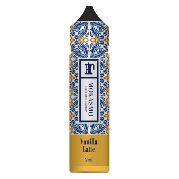 VANILLA LATTE 50ML E LIQUID MOKASMO