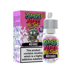 MIXED BERRIES NIC SALT 10ML BY ZOMBIE BLOOD