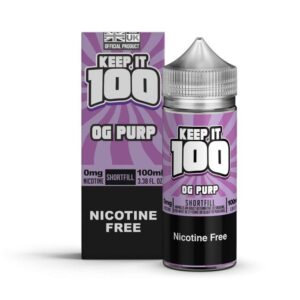 OG PURP 100ML E-LIQUID KEEP IT 100