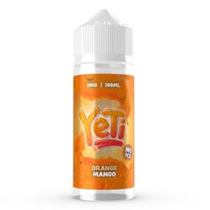 ORANGE MANGO (NO ICE) 100ML E LIQUID BY YETI