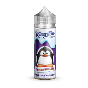 BLACKCURRANT SLUSH CHILLY WILLIES 100ML E-LIQUID BY KINGSTON