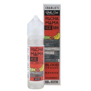 PACHA MAMA ICE (BLOOD ORANGE BANANA & GOOSEBERRY) 50ML E LIQUID