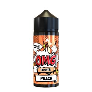 PEACH 100ML E LIQUID OMG FRUITS