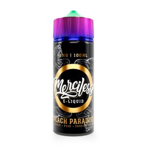 PEACH PARADISE 100ML E LIQUID MERCILESS
