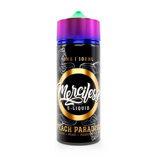 PEACH PARADISE 100ML E LIQUID MERCILESS