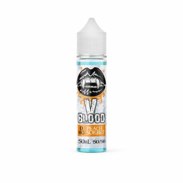 ICED PEACH 50ML E LIQUID V BLOOD