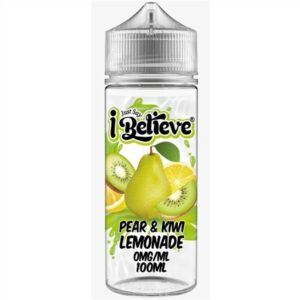 PEAR & KIWI LEMONADE 100ML E LIQUID I BELIEVE