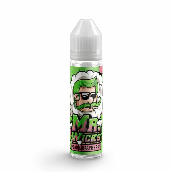 PEAR & RASPBERRY E-LIQUID 50ML BY MR WICKS