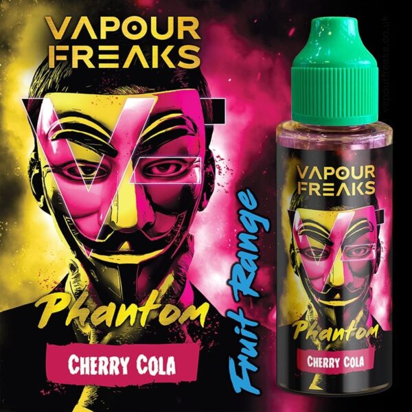 PHANTOM 100ML E LIQUID VAPOUR FREAKS ZERO