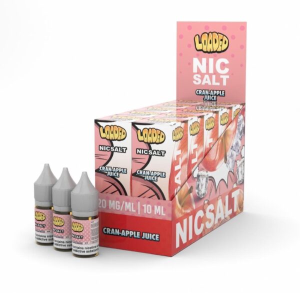 CRAN- APPLE JUICE 10ML LOADED NIC SALT