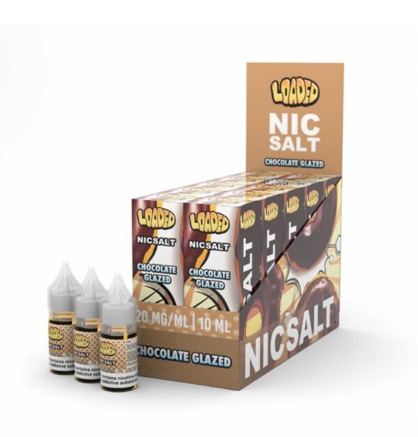 CHOCOLATE GLAZED 10ML LOADED NIC SALT