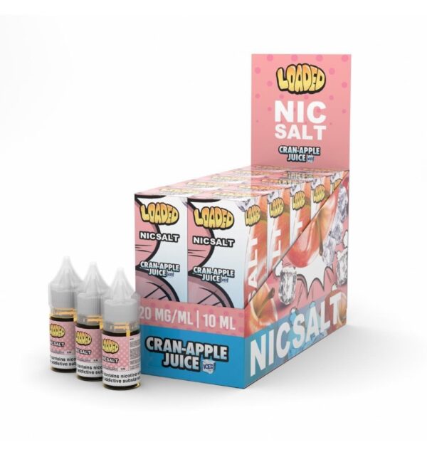 CRAN-APPLE JUICE ICED 10ML LOADED NIC SALT