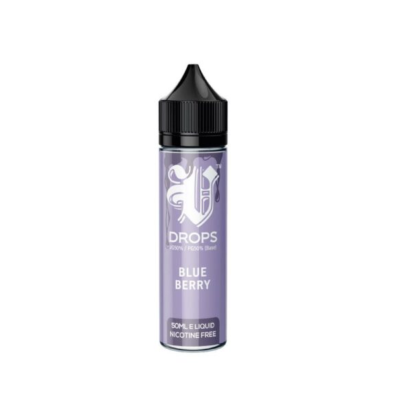 BLUE BERRY 50ML E LIQUID V DROPS