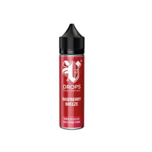 RASPBERRY BREEZE 50ML E LIQUID V DROPS