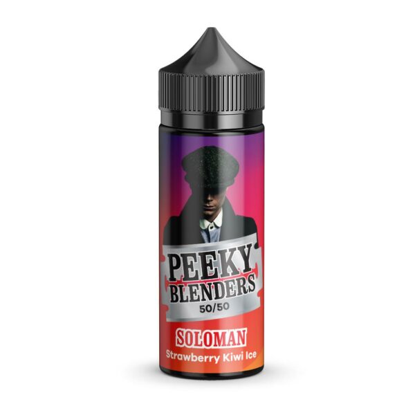 SOLOMAN (STRAWBERRY KIWI ICE) 100ML E LIQUID PEEKY BLENDERS