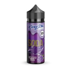 GRAPE FIZZ SODA 100ML E-LIQUID 50/50 BY KINGSTON