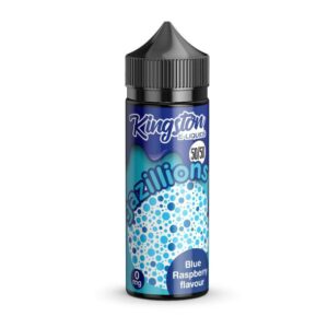 BLUE RASPBERRY GAZILLIONS 100ML E-LIQUID 50/50 BY KINGSTON
