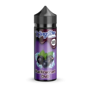 BLACKCURRANT CHILL 100ML E-LIQUID 50/50 BY KINGSTON