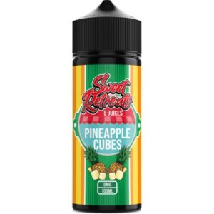 PINEAPPLE CUBES 100ML E LIQUID SWEET RETREATS