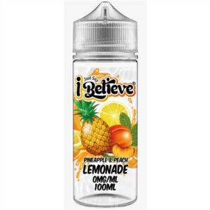 PINEAPPLE & PEACH LEMONADE 100ML E LIQUID I BELIEVE