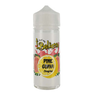 PINK GUAVA 100ML E LIQUID I BELIEVE EXP