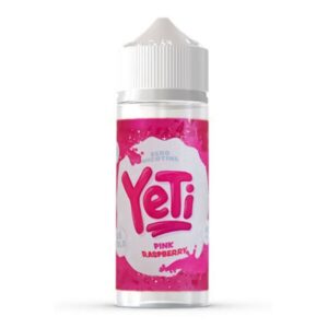 PINK RASPBERRY ICE COLD 100ML E LIQUID BY YETI