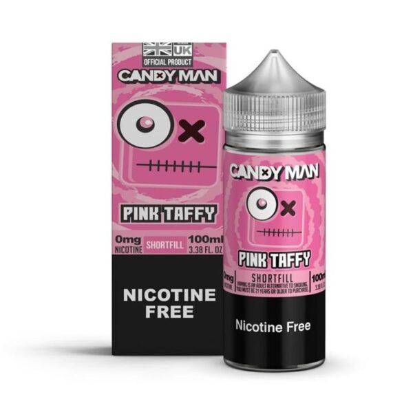 PINK TAFFY 100ML E-LIQUID CANDY MAN