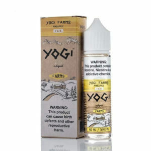 PINEAPPLE ICE 50ML E-LIQUID BY YOGI FARMS ICE