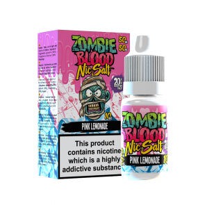 PINK LEMONADE NIC SALT 10ML BY ZOMBIE BLOOD