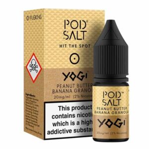 PEANUT BUTTER BANANA GRANOLA 10ML NIC SALT POD SALT