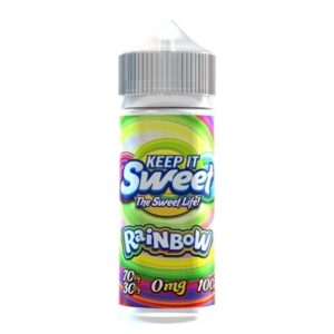 RAINBOW 100ML E LIQUID KEEP IT SWEET