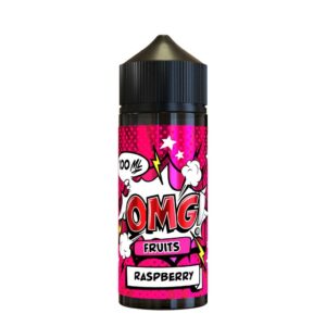 RASPBERRY 100ML E LIQUID OMG FRUITS