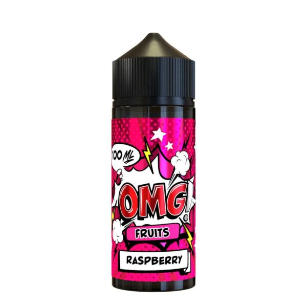 RASPBERRY 100ML E LIQUID OMG FRUITS