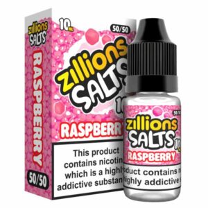 RASPBERRY 10ML NIC SALT ZILLIONS