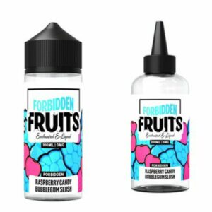 RASPBERRY CANDY BUBBLEGUM SLUSH E LIQUID FORBIDDEN FRUITS