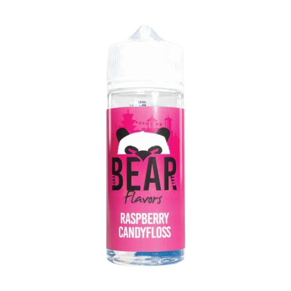 RASPBERRY CANDYFLOSS DRINKS 100ML E LIQUID BEAR FLAVORS