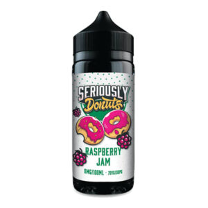 RASPBERRY JAM 100ML E LIQUID SERIOUSLY DONUTS