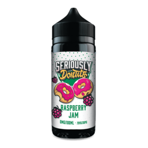 RASPBERRY JAM 100ML E LIQUID SERIOUSLY DONUTS BY DOOZY